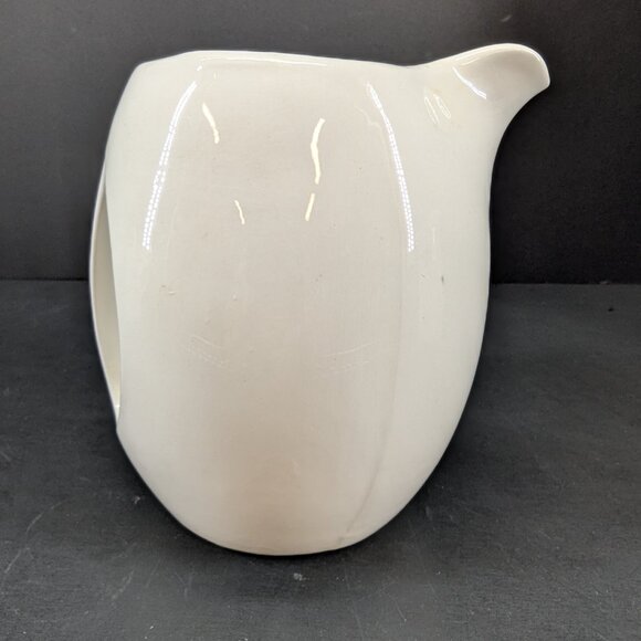 Vntg White Label Dewars Finest Scotch Whisky White Advertising Pub Jug Water Jug - Picture 3 of 6